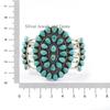 Natural Arizona Turquoise Cuff Bracelet, Turquoise Statement Bracelet, 925 Sterling Silver Bracelet, Gemstone Bangle, Engagement Bracelet