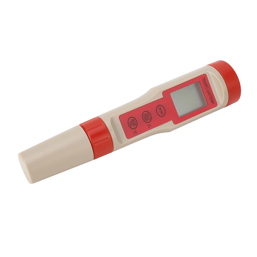 Water Quality Tester PH EC TDS Auto Temp Compensation Digital Display for Pool Laboratory