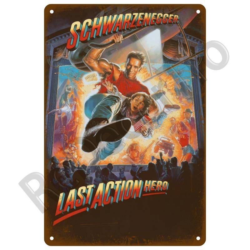 Vintage Film Metal Sign Movie Industrial Deco Retro Tin Sign Aesthetic Living Room Metal Wall Decor Decoration Vintage Poster