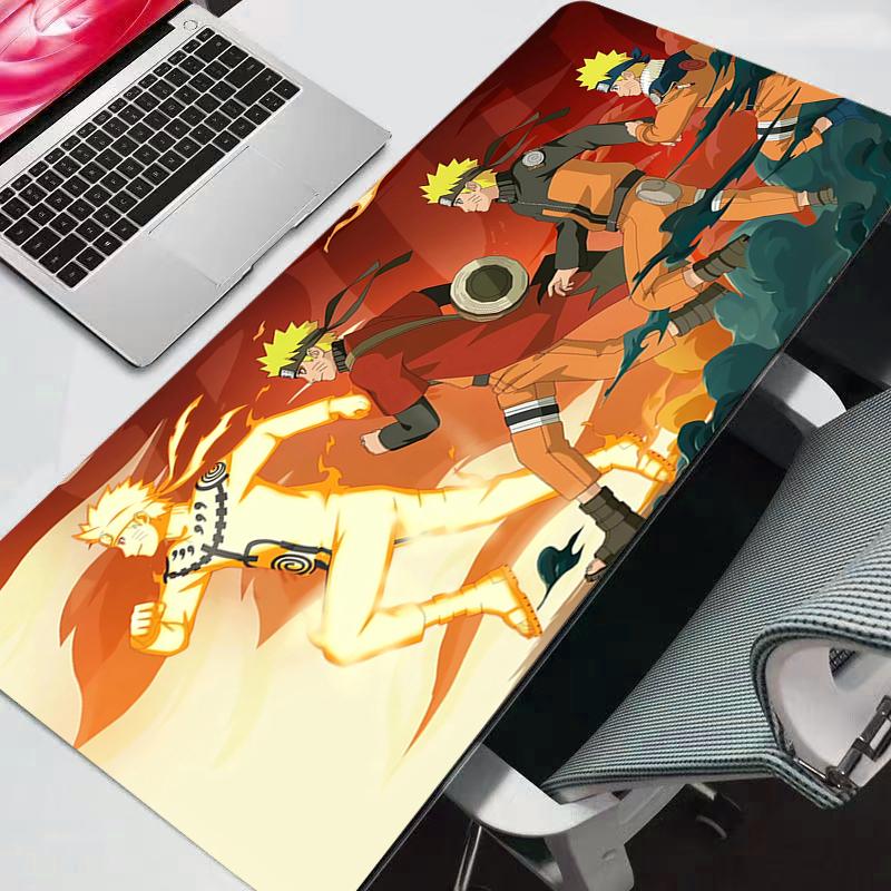 Mouse Pad Gamer Naruto Desk Mat PC Computer Sexy Anime Mousepad Keyboard gaming Accessories Mausepad durable desk mat