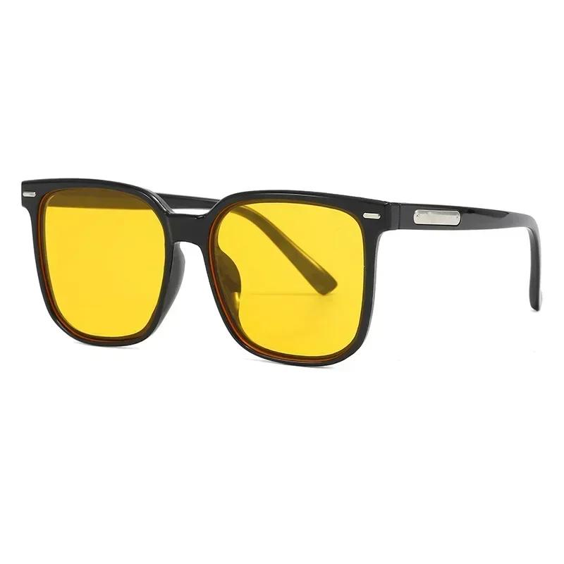 Ochelari de Soare Pătrați Clasici Vintage Pentru Femei Bărbați Retro Stilat Minimalist Modă Femeie Bărbat