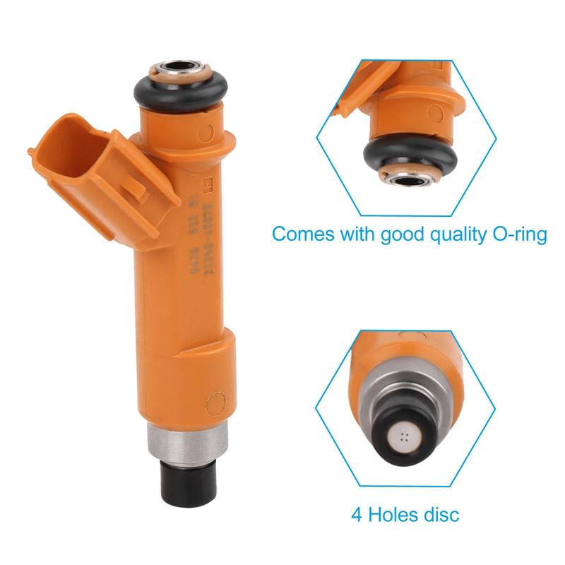 4Pcs/lot OEM 23250-40020 23209-49085 23209-40020 Fuel Injector For TOYOTA EU Yaris 2005~2011 IQ 2008 BELTA AYGO Dafa 1.0L 1KR-FE