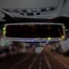 Car Interior Rearview Mirror Decor Rhinestone Crystal Diamond Ornament Rear View Mirror Cover Bling Car Accessories for Women