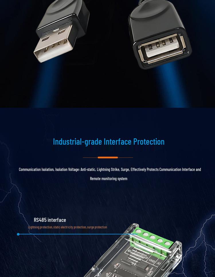 USB zu 485/232/422 Konvertermodul: Serieller Port-Debugger in Industriequalität für Laptops