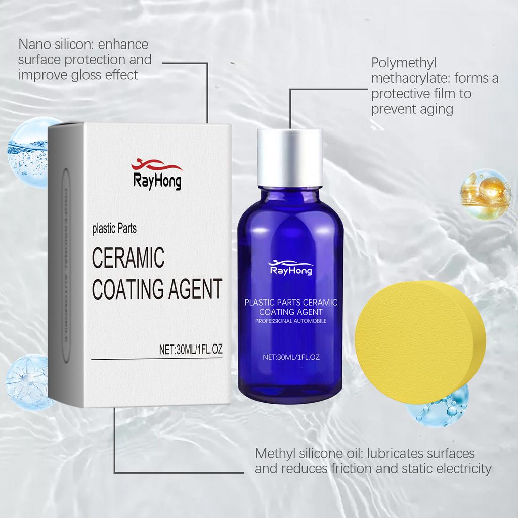 Rayhong Car Plastic Renovator Car Interior Seat Upholstery Cleaning & Stain Removal Renovation Maintenance Cleaner