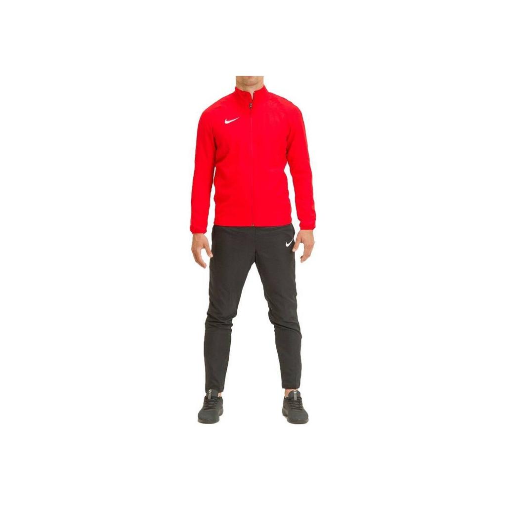 Nike Estampado de Logo Cuello Alto Cremallera Corte Ajustado Manga Larga Cordón Cónico Casual Traje Deportivo para Hombre AQ5065-657