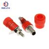 Terminal Blocks JS-910B 4mm Amplifier Terminal Connector Binding Post Banana Plug Jack Mount