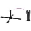 5 Piece Sun Umbrella Base Set Granite and Steel