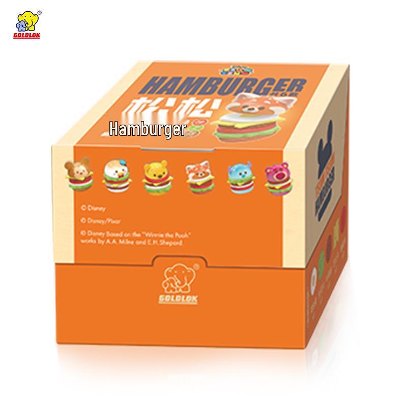 Disney Pretend Play Hamburger Shop DIY Kitchen Toy for Kids