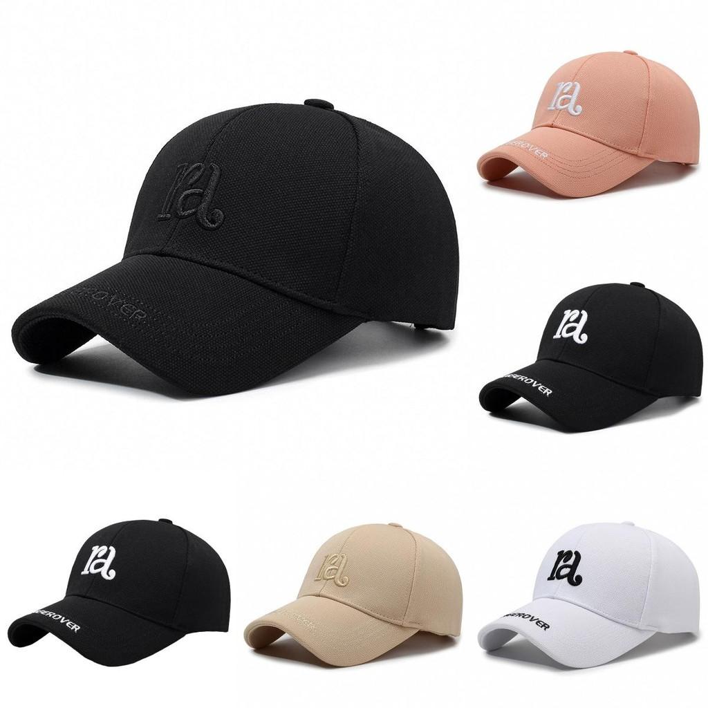 Rd Letter Embroidery Baseball Cap Outdoor Breathable Sun Protection Gift Hat