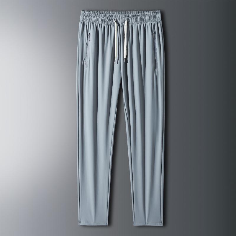 

Летние эластичные брюки облегающего кроя UPF50+ быстросохнущие - Дышащий ледяной шелк, защита от солнца для мужчин и женщин XL