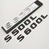 SXFA2 3D ABS Car Letters Logo S500L S600L Badge Sticker Emblem Decals For Mercedes Benz S Class S500L S600L V221 V222 Tail Accessories