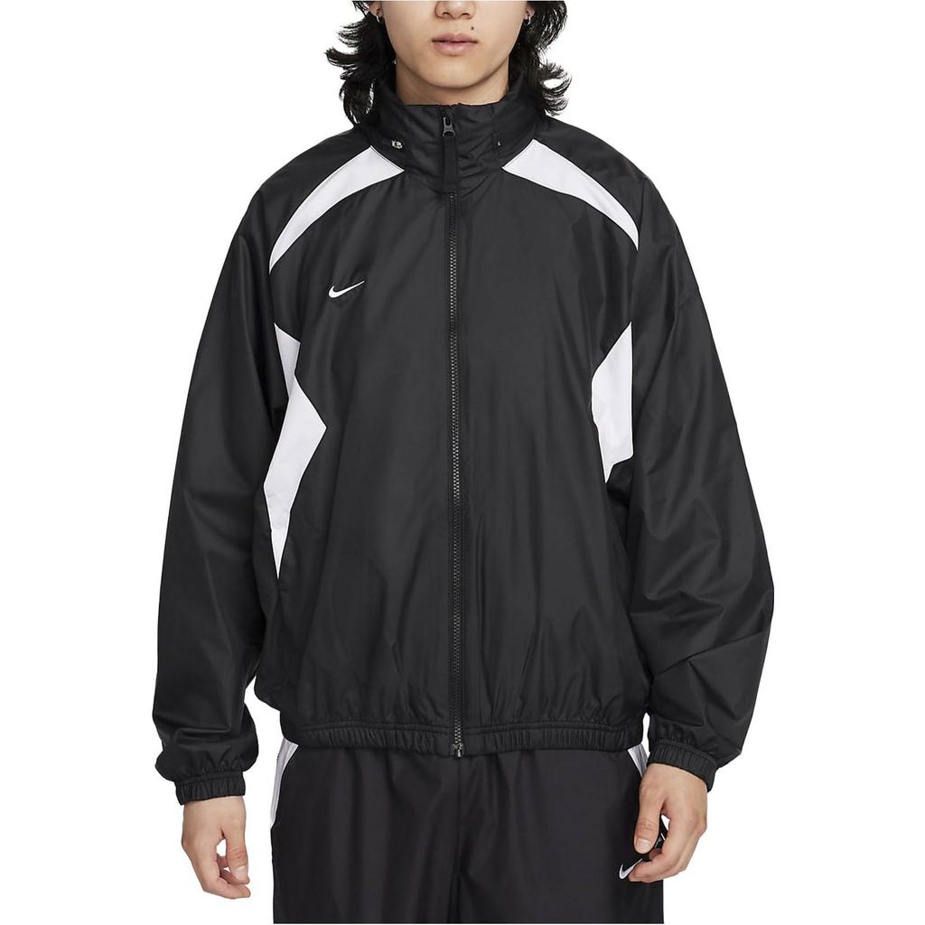 Nike Jackets Men's Black Stand Collar Moderate Other FB6571-010