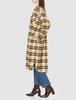 Lee Dress Long Shirt Yellow x Green Size S [Official] Women's Dress, Check,