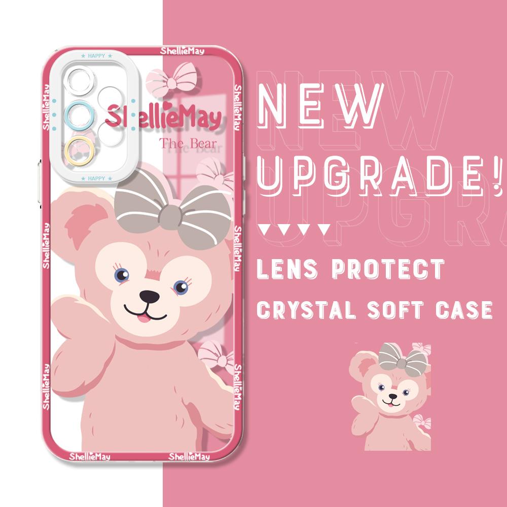 Shockproof Cartoon StellaLou Duffy Gelatoni ShellieMay Crystal Case Full Cover Camera Protection Transparent Soft Phone Casing for Samsung