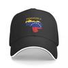 Venezuela-Kartenflaggen-Baseballkappe, Hip-Hop-Stil, venezolanische Sandwich-Mütze, Unisex, verstellbare Kopfbedeckung, Trainingsmütze