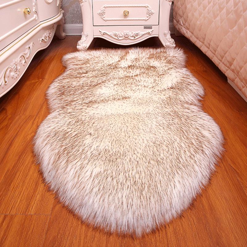 Australischer Langflor-Teppich - Rutschfeste Fußmatte für Wohnzimmer, Schlafzimmer oder Erker