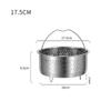 Steamer Insert Steamer Pot-Stainless Steel Basket Rice Steamer Pressure Cooker