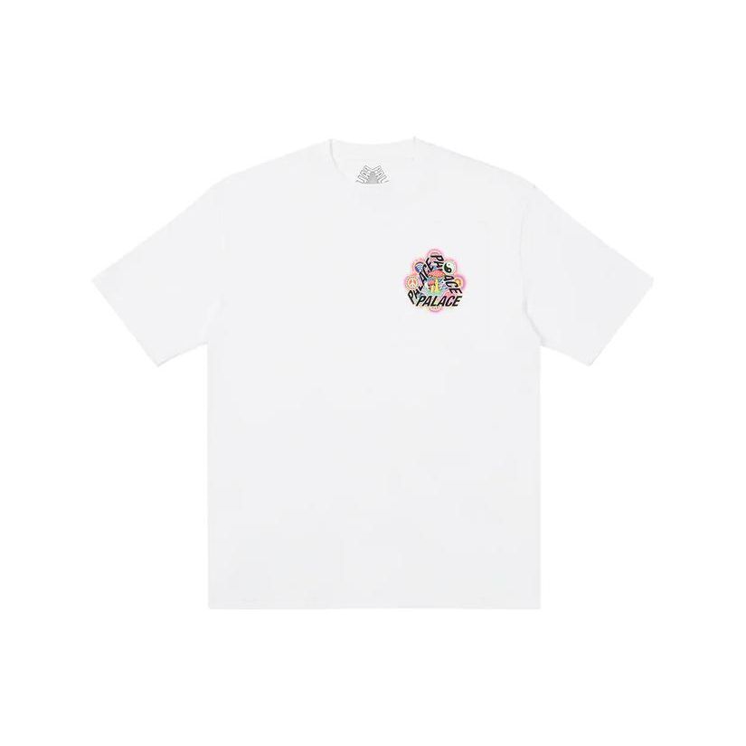 Palace Bun 5G T-Shirt White Unisex Tops P23TS082