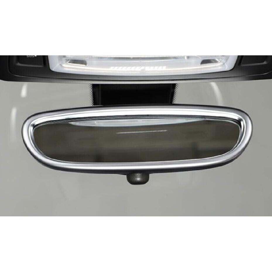 For BMW F20 F21 F22 F23 Matte Silver Interior Rearview Mirror Frame Trim 1PCS