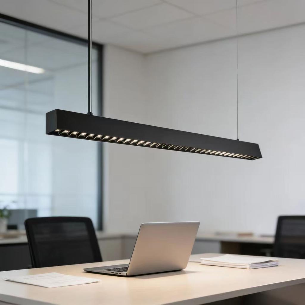 LED Strip Light Anti-glare Eye-protective Smart Pendant Lamp Grille Lighting Fixtures Suitable for Indoor Living Room Office