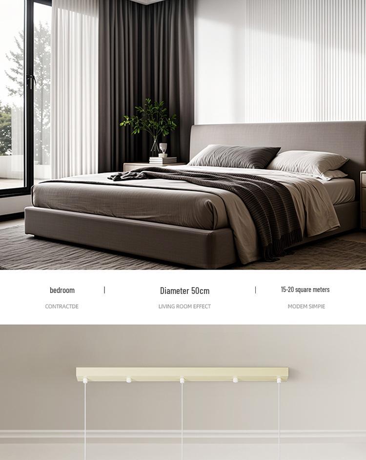 2025 Modern Minimalist Ceiling Light - Cream Style Living Room Main Light