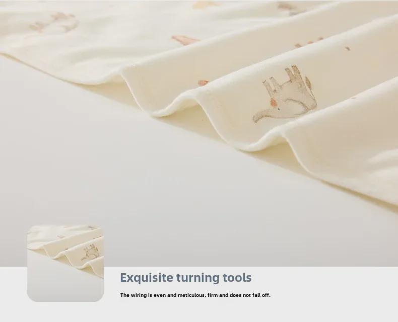 60g Deka z čisté bavlny pro novorozence - Zavinovačka pro jaro a podzimní porodní sál