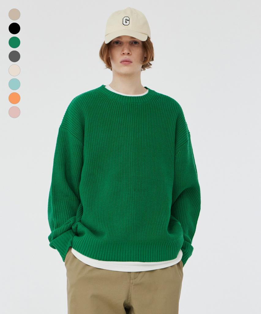 GROOVE RHYME Hachi Basic Knit (Lrsfctk706M)