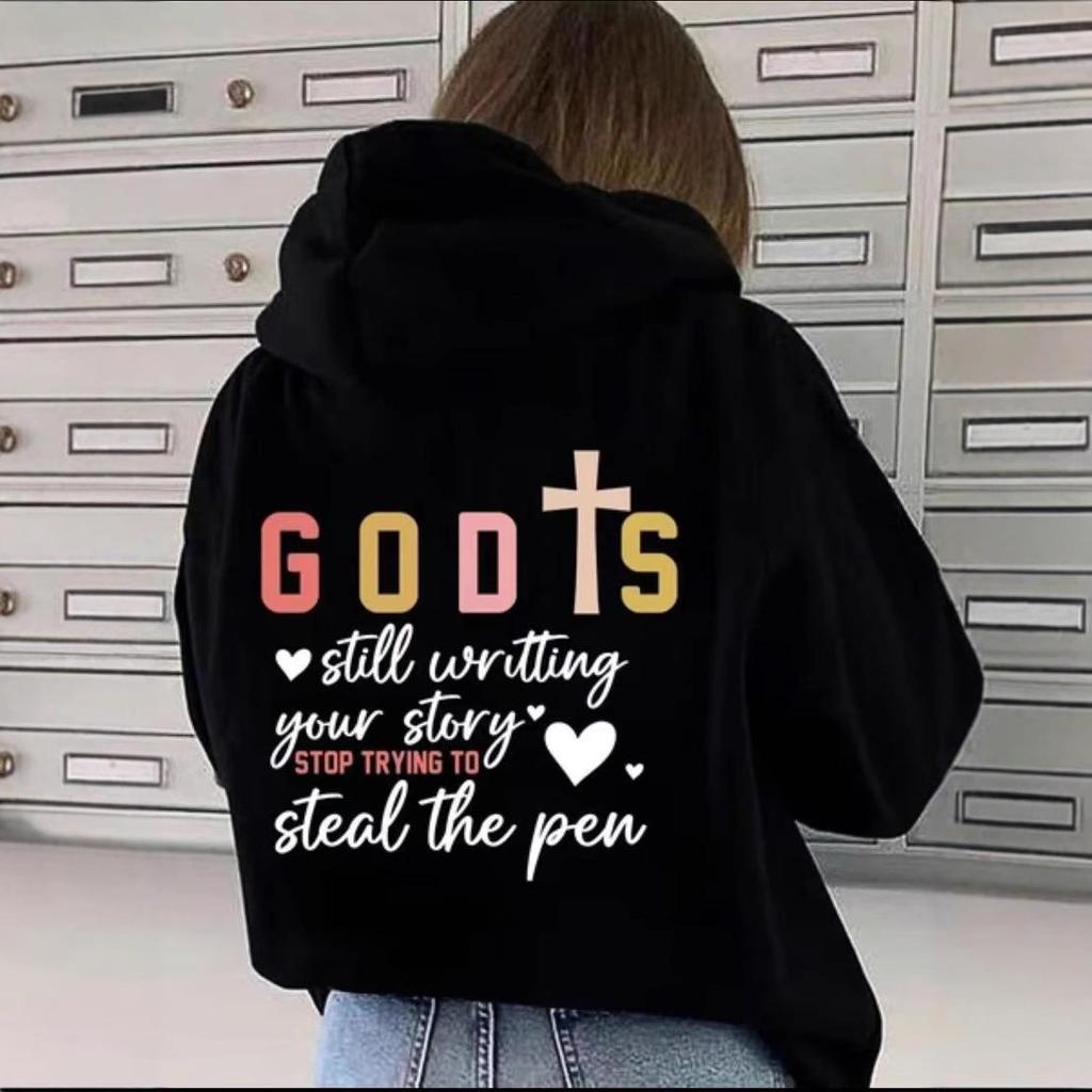 Velvet Plus Hooded Long Sleeve Sport Casual Sweatshirt