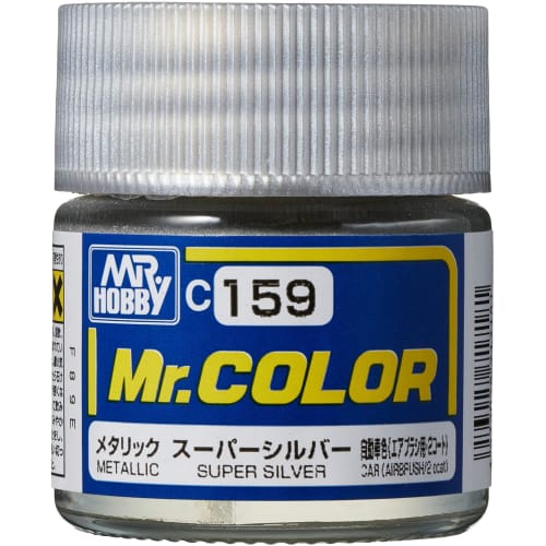 

GSI Creos GSI Creos Mr. Color Super Silver Metallic 10ml Model Paint C159