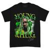 Vtg Young Thug Musikstar Schwerer Baumwolle Schwarz Alle Größen Unisex T-Shirt BL326