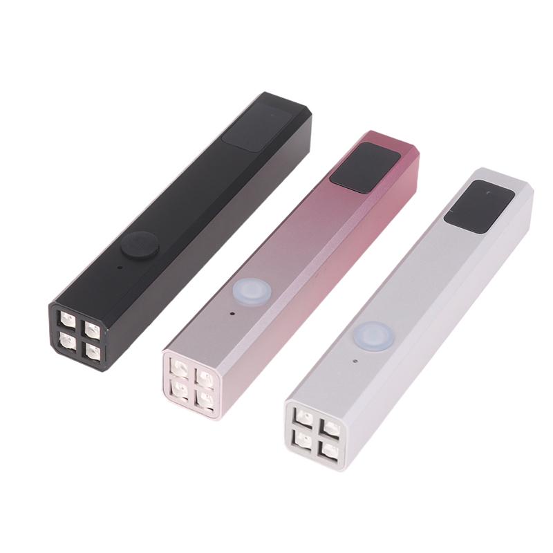Mini Handheld Uv Led Lamp For Nails Portable Rechargeable Nail Dryer For Curing Gel Polish With Display Manicure Machine