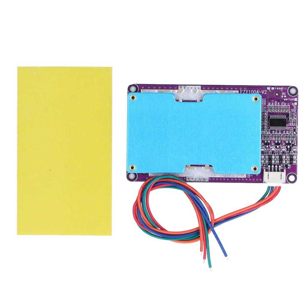 Battery Protection Board 4S 100A 12.8V Accessory for Lithium Iron Phosphate Batteries