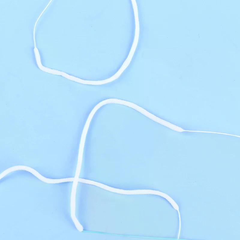 50 Stück Zahnstocher Werkzeug Zahnseide Einfädler Zahnseidehalter Zwischen Kieferorthopädischen Brackets Brücke Hilo Dental Mundreinigung