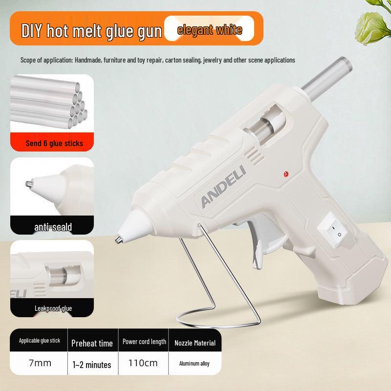 Kids' DIY Anti-Scald Multi-Function Hot Melt Glue Gun