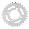 428 43T Motorcycle Chain Rear Sprocket Steel Wear Resistant Anti Corrosion Rear Drive Sprocket for DIY Kart