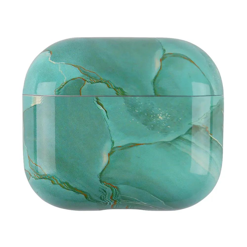 Marble Pattern Case For Apple Airpods 4 3h Generation Hard PC Cover For Airpods Pro Case 2 Marble Protective Cases Fundas