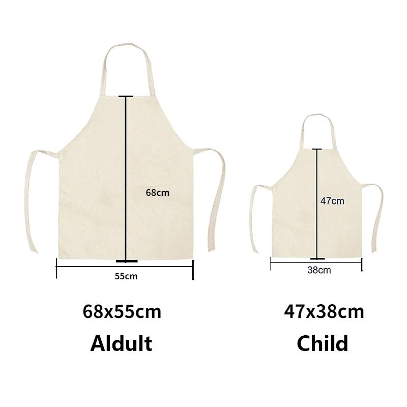 Ins Modisches Frucht Erdbeer Pfirsich Ärmellos Kreis Niedlich Neckholder Eltern-Kind Schürze Küche Haushalt Dressing Lätzchen