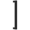 Furniture Handles 10 Pcs Black 192 Mm Stainless Steel