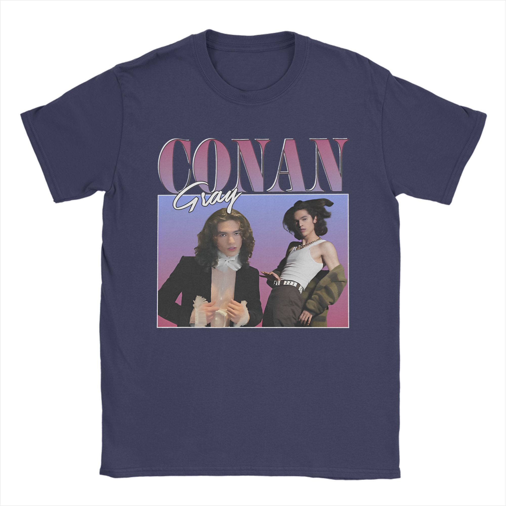 

Conan Gray T Shirts Men Pure Cotton Fashion T-Shirts Crewneck Tees Short Sleeve Clothes Original 4XL