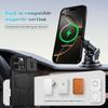 For Magsafe Magnetic Phone Case for IPhone Air 17 16 15 Plus 14 13 12 11 Pro Max 17E 16E Armor Stand Slide Lens Protector Cover