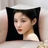 Korean Celebrity Kim You Jung Pillow Case Fashion Square Pillowcase Bedroom Sofa Room Ins Decoration Leisure