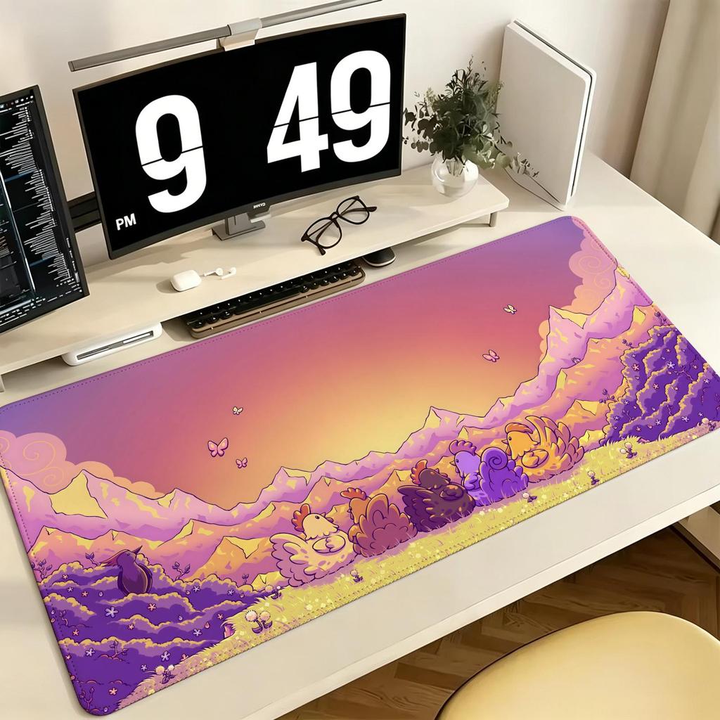 Pro ESports XXL Gaming-Mauspad Extra Groß Rutschfest Genähte Kante Tastatur Laptop Schreibtischmatte Für PC-Gamer Stardew Valley