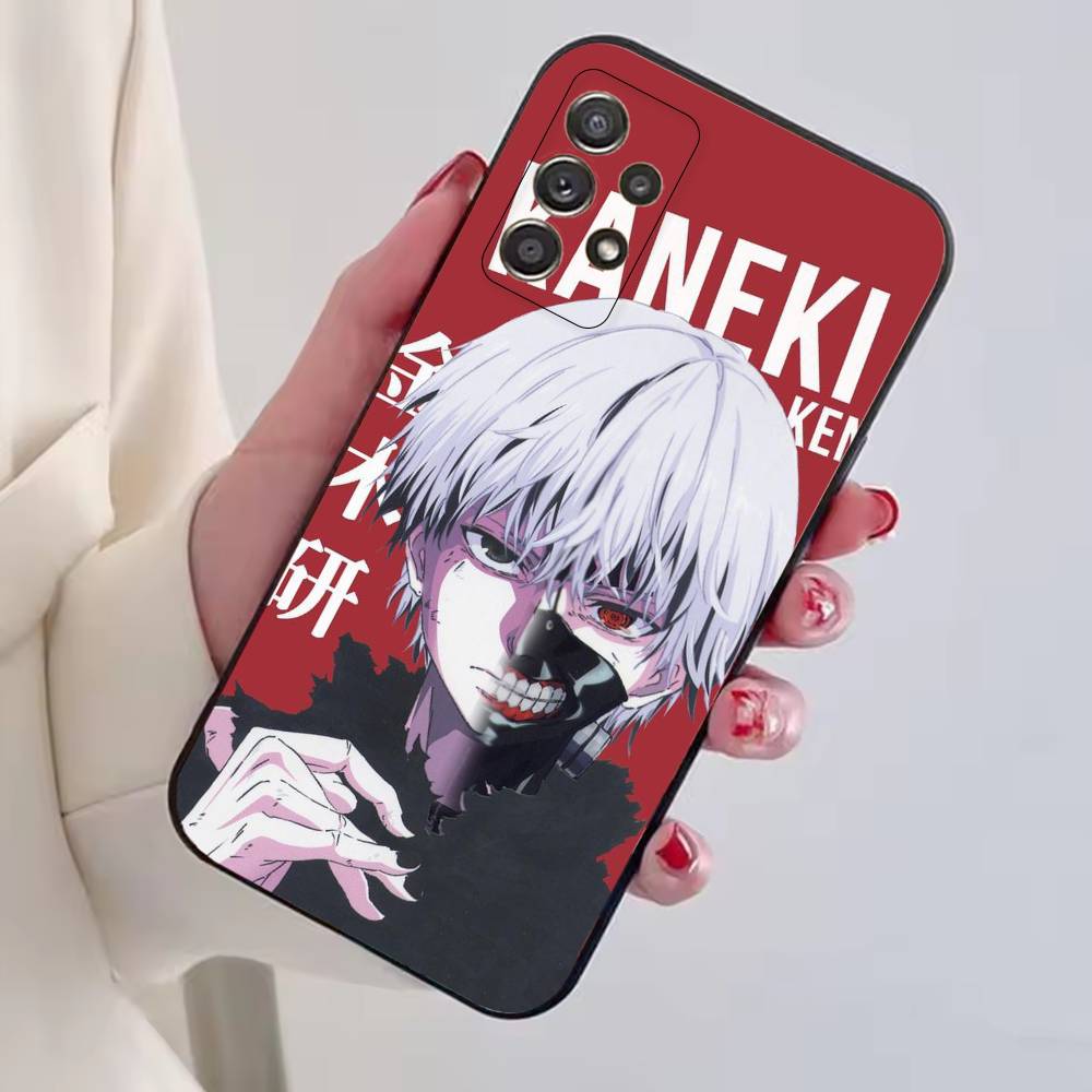 Tokyo G-Ghoul Kaneki Ken Anime Phone Case Black Silicone Soft For Samsung S25,S24,S21,S22,S23,S30,Ultra,S20,Plus,Fe,Lite