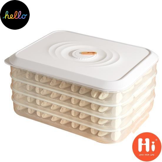 Organizér na knedlíky Stohovatelné Uchovávání chladu PP Organizér do chladničky Kuchyňské potřeby pro pohodlné použití