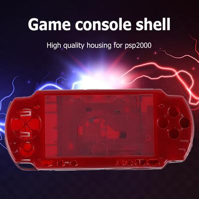Game Console Shell Case Professional Protection Shell Cover Set Replacement with Button Kit for PSP2000 Game Console Accessories