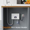 Mini Electric Tankless Water Heater with Remote Control Digital Display 3000W 220V Constant Temperature Instant Hot Water Heater