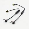 FSYLX 10x H13 HID Relay Harness H13 9008 Bi-Xenon High Low Wiring Controller Adapter Holder Socket 12V 35W 55W for H13 Xenon Kit