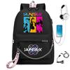 K-pop Printed Backpack for Teenager Girl Boy Bookbag Kid Gift Large Capacity Waterproof Travel Bag Rucksak