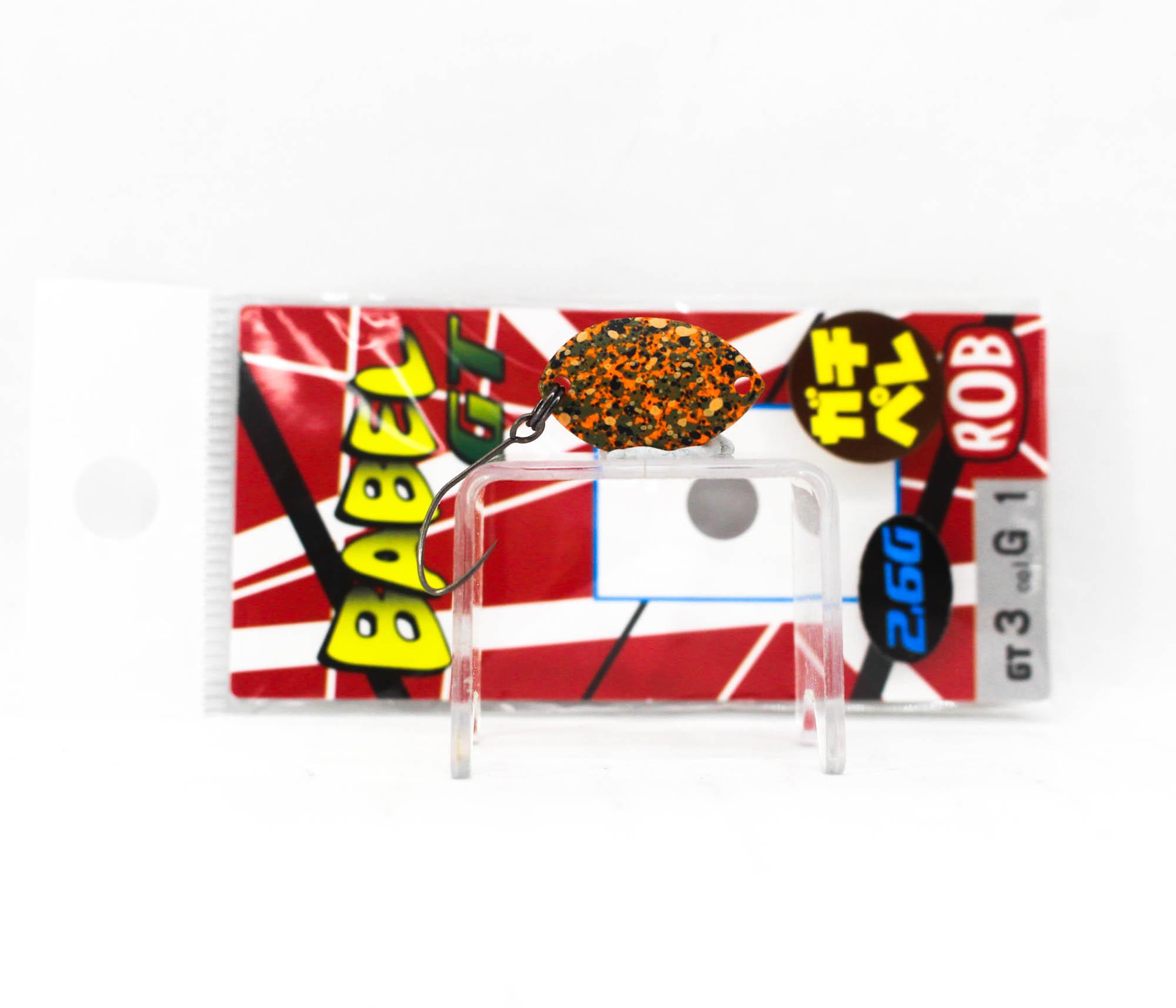 

Rob Lure Spoon Babel GT 2,6 грамма Тонущая приманка 1 (5194)